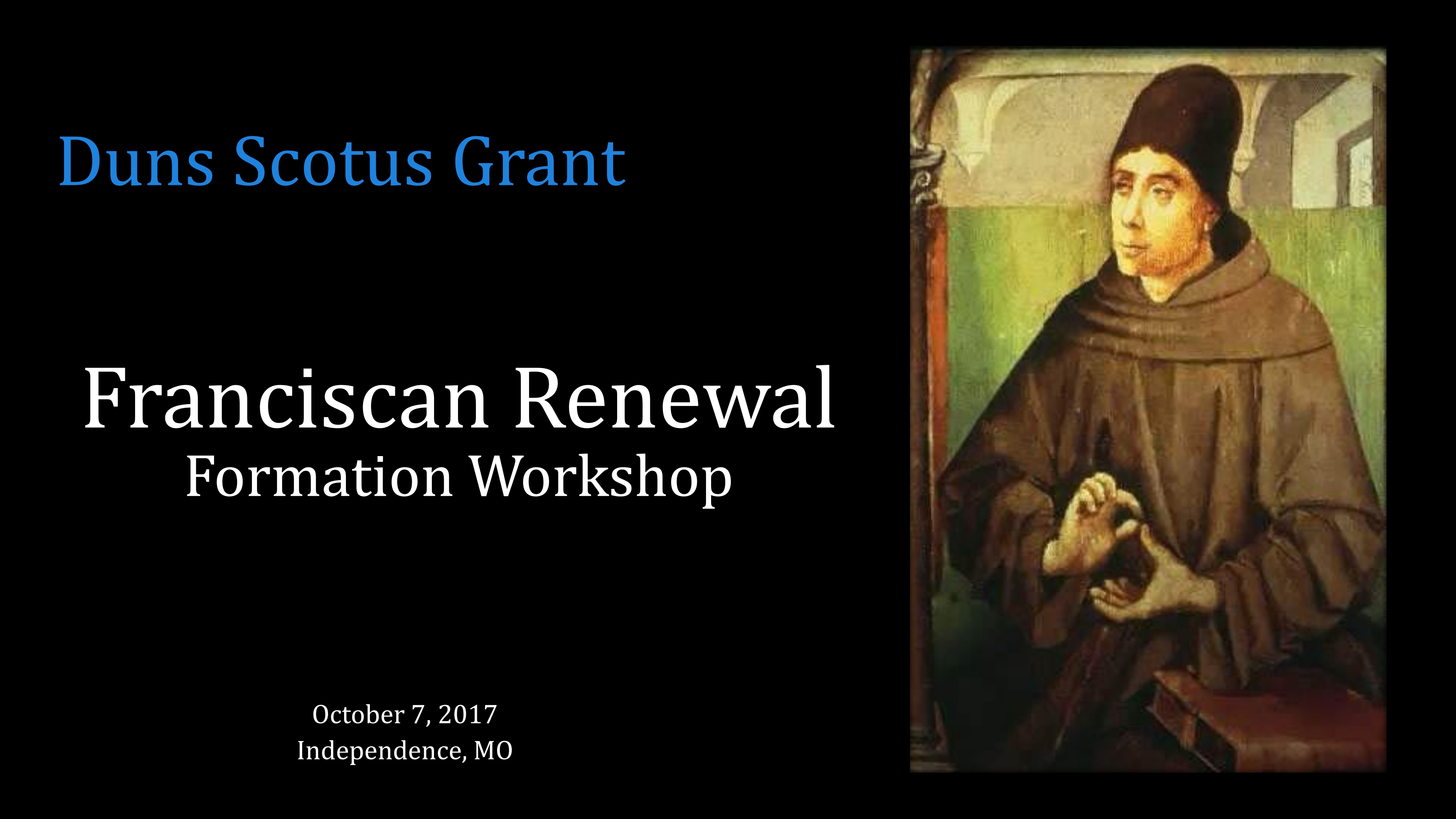Franciscan Renewal Formation Workshop-Independence_1
