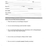 Initial Application Forms