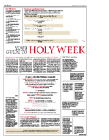 A Guide To Holy Week