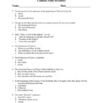 Catholic Faith Inventory