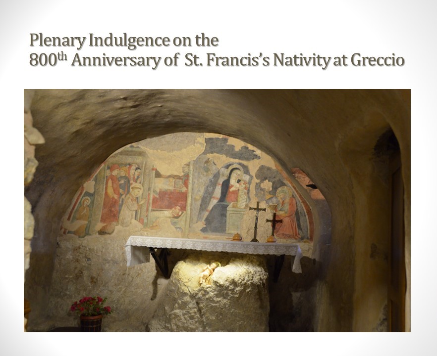 Formation Friday The Centenary of Christmas at Greccio & newly